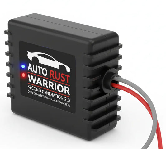 Car protected by Auto Rust Warrior showcasing The Invisible Shield for rust prevention