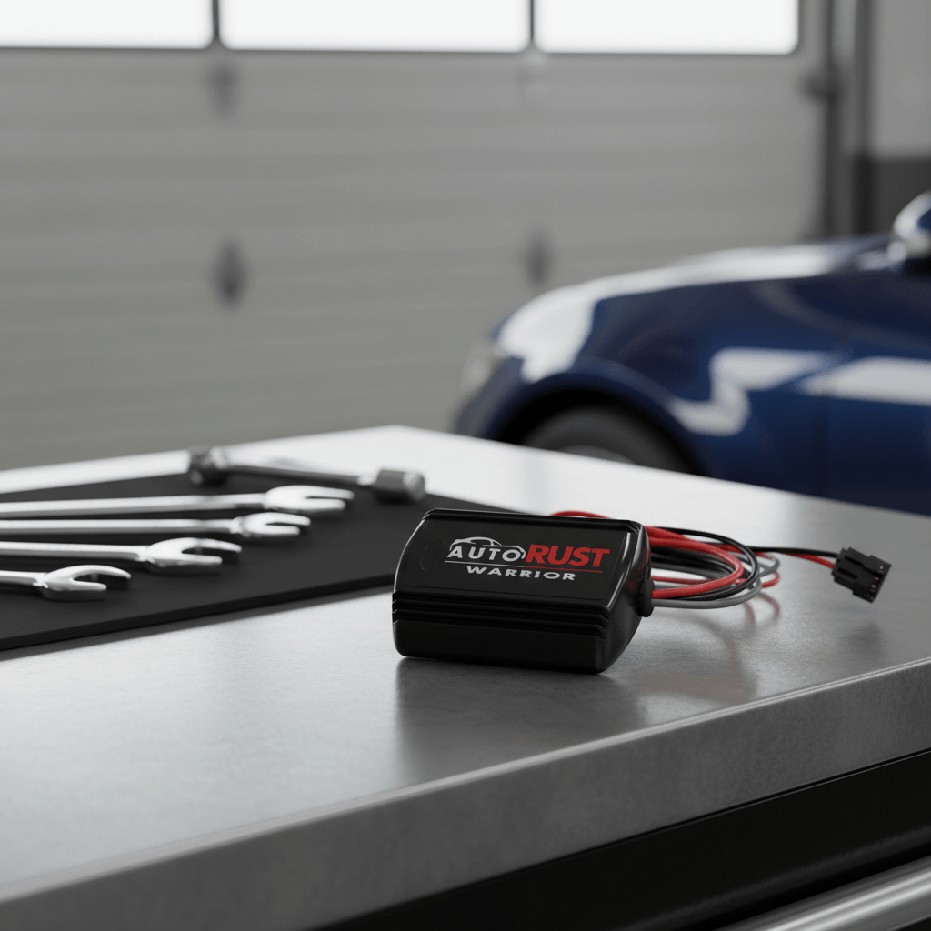 Advanced 2nd generation premium dual wire system for electronic rust protection on vehicles