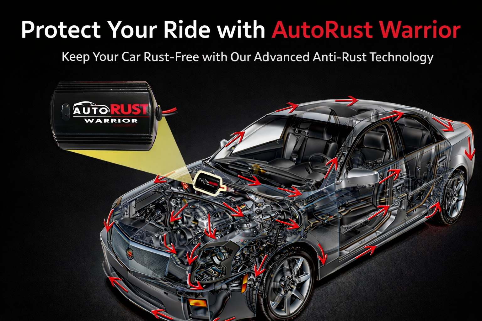 Car corrosion unit discharge 
