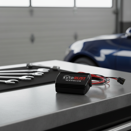 Electronic Rust Protection Module in automotive setting